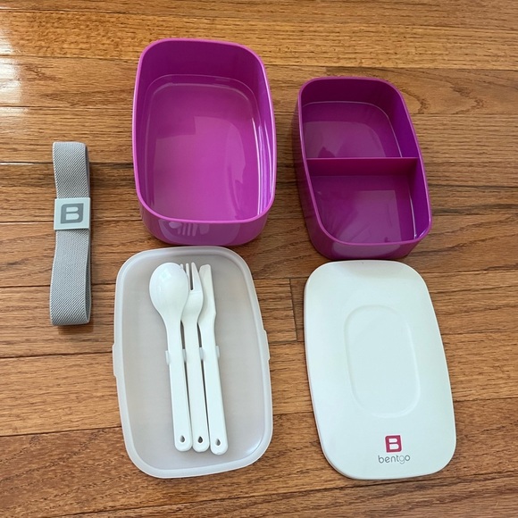 Bentgo Bento All-In-One Lunch Box, New in purple ombre - Picture 4 of 8